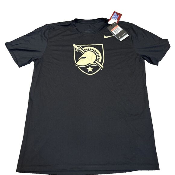 Nike Other - New Army Black Knights Shirt Mens L Black Nike Dri Fit Performance West Point